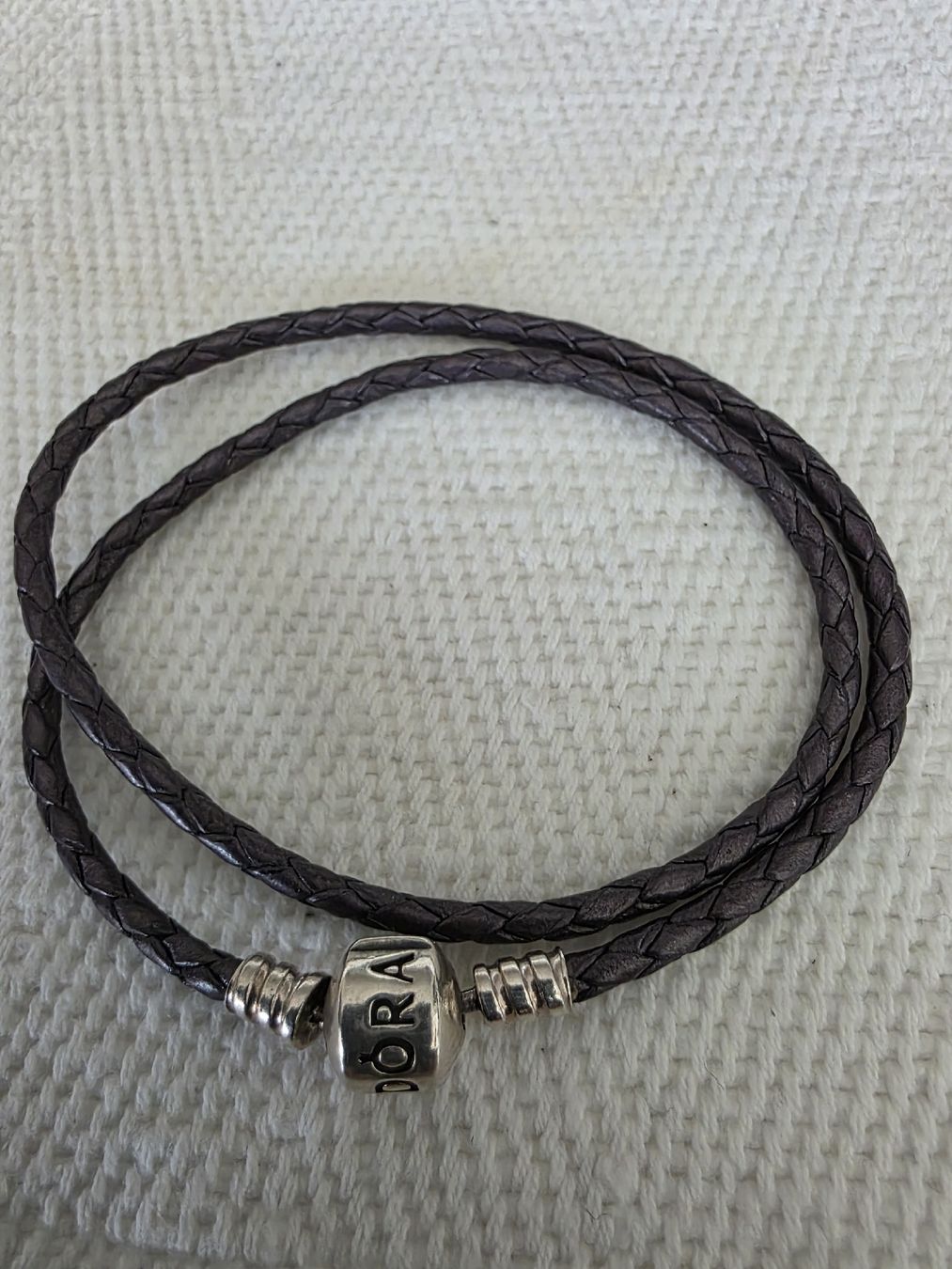 Pandora Bracelets: Pandora Lederarmband violet – D'occasion à Rikon im Tösstal par Quimy68 1