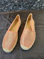 Schuhe Espadrilles Lachs - Orange Gr. 38 von Venice