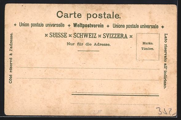 Ansichtskarten: Litho Bern, Warenhaus Gebrüder Loeb, K – Gebraucht aus Berlin von bartko-reher 1