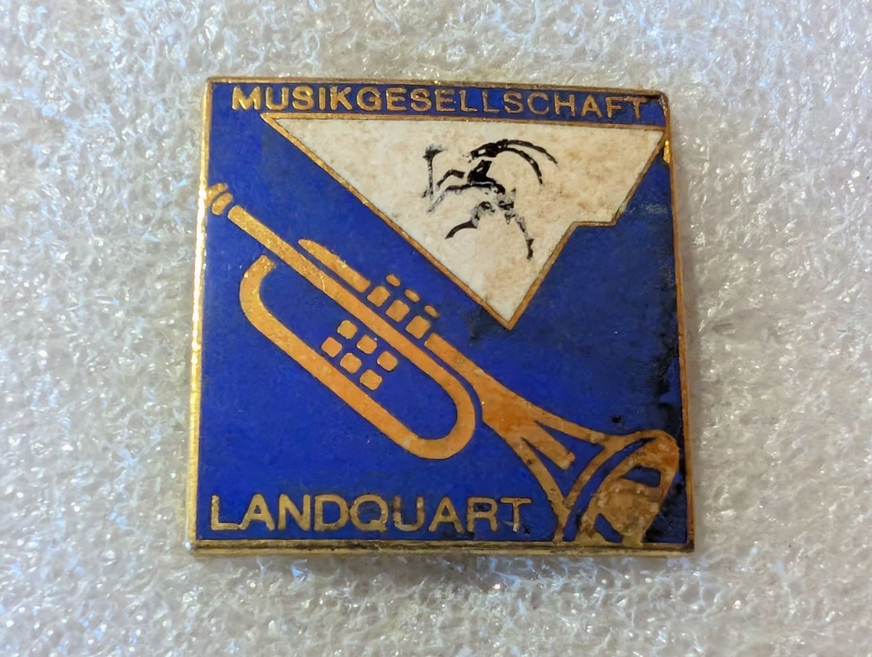 Placchette & Badge: Ansteckpin 210: MG Landquart – Usato da Oppligen venduto da Pin-Fall-Shop