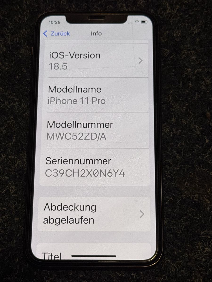 Apple Telefoni cellulari / Smartphones: Iphone 11 Pro 64gb 90% – Usato da Etzelkofen venduto da Hehler 7