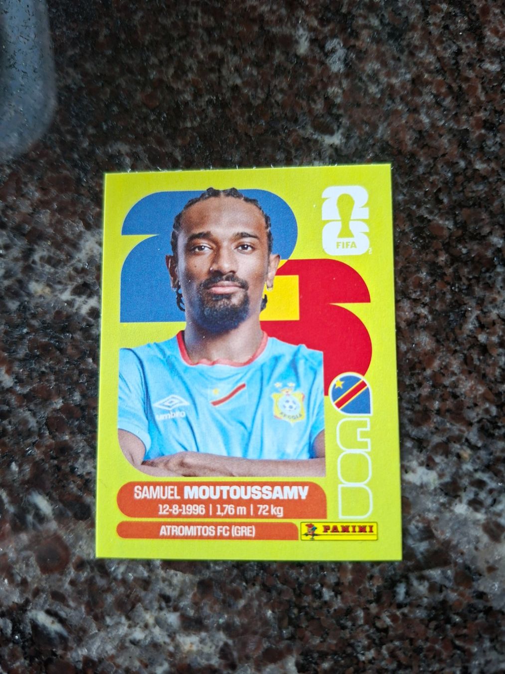 Panini Carte collezionabili: Panini FIFA 2026 Samuel Moutoussamy, COD 11 – Nuovo (secondo la descrizione) da Erlinsbach venduto da pfunky