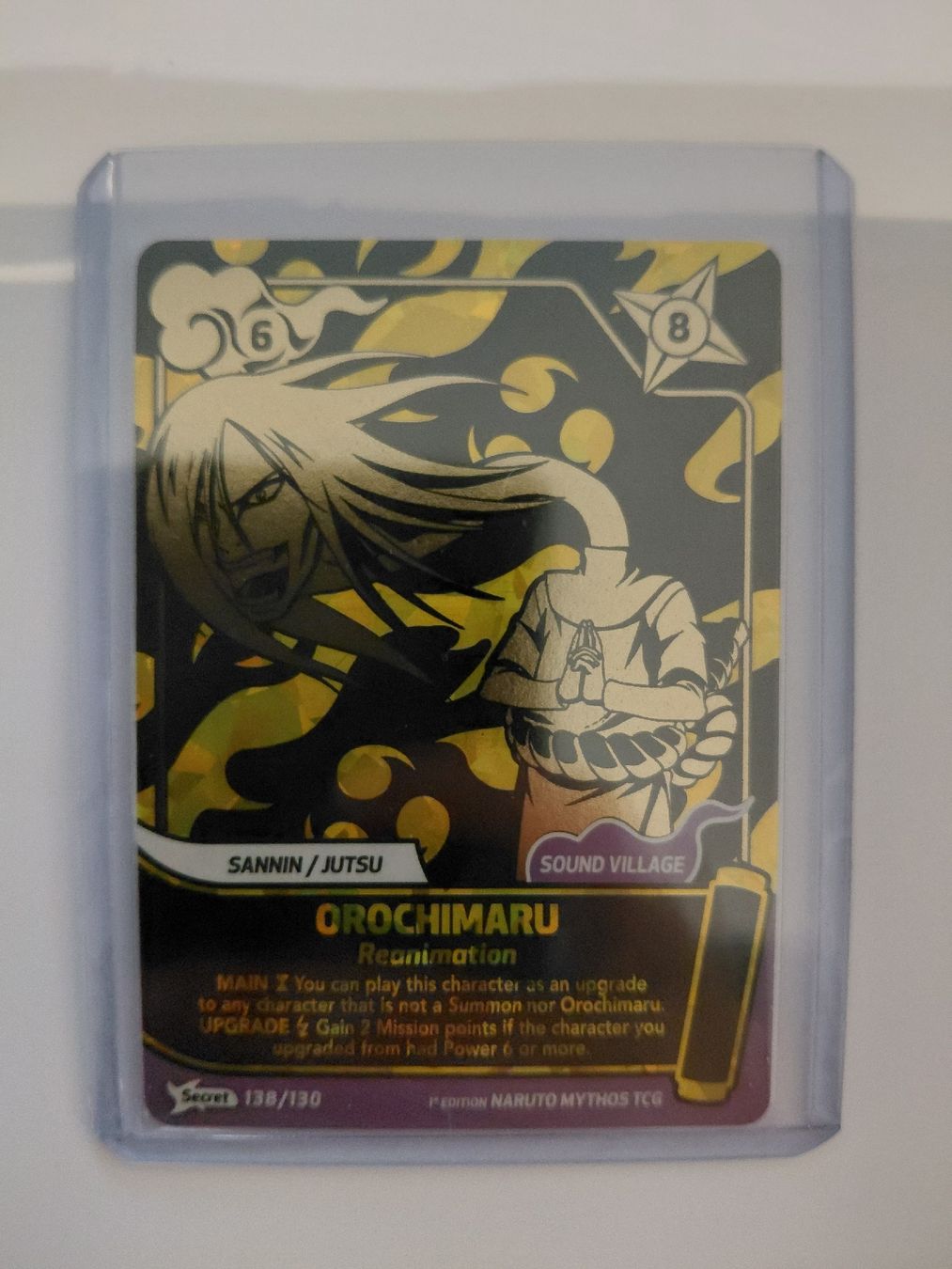 Carte collezionabili: NARUTO MYTHOS OROCHIMARU 138 SCR – Nuovo (secondo la descrizione) da KLOTEN venduto da RAULMACHOTE