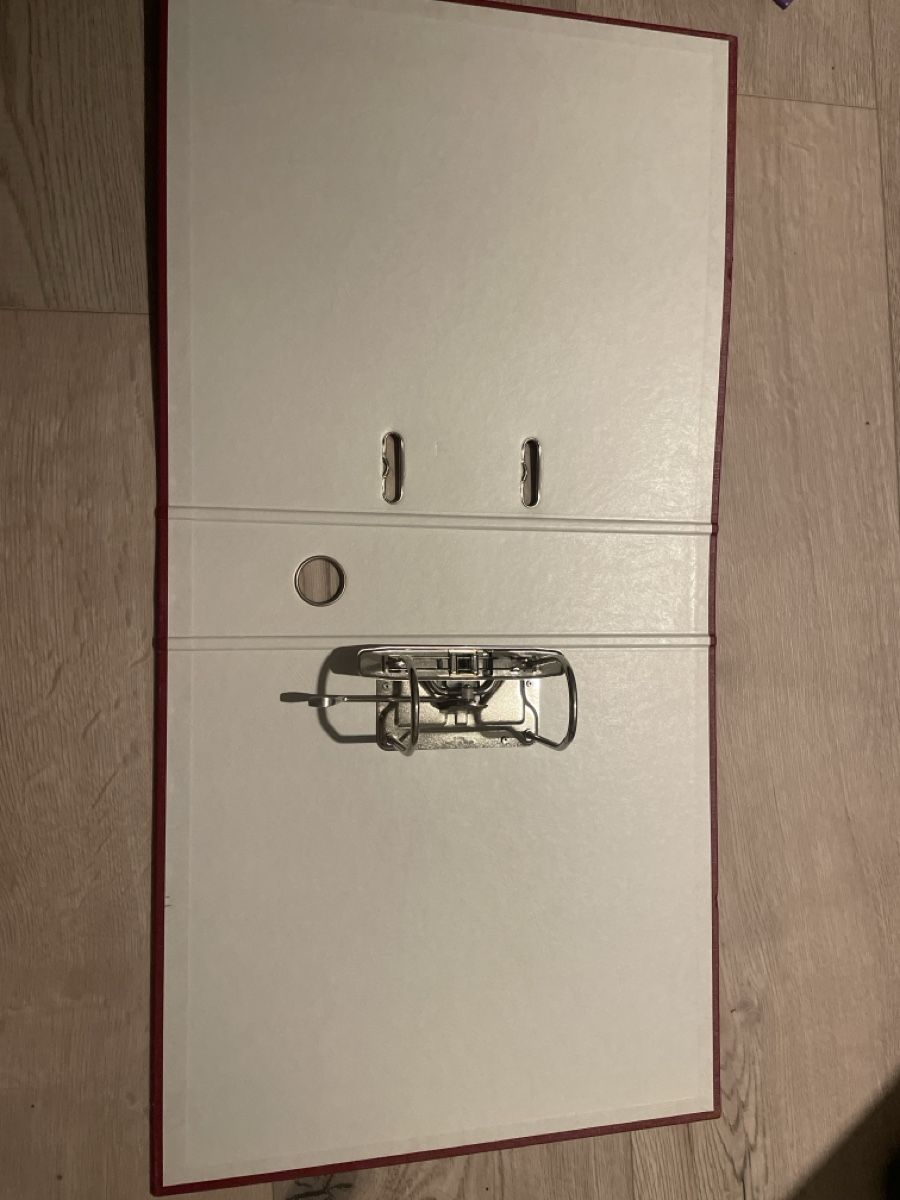 Raccoglitori: Ordner A4 rot mit Hebelmechanik – Nuovo (secondo la descrizione) da St. Margrethen SG venduto da ale_vw2d 1