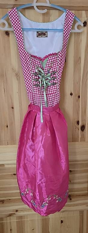 Kleider: Dirndel pink Grösse 36 – Gebraucht aus Uster von Eno64