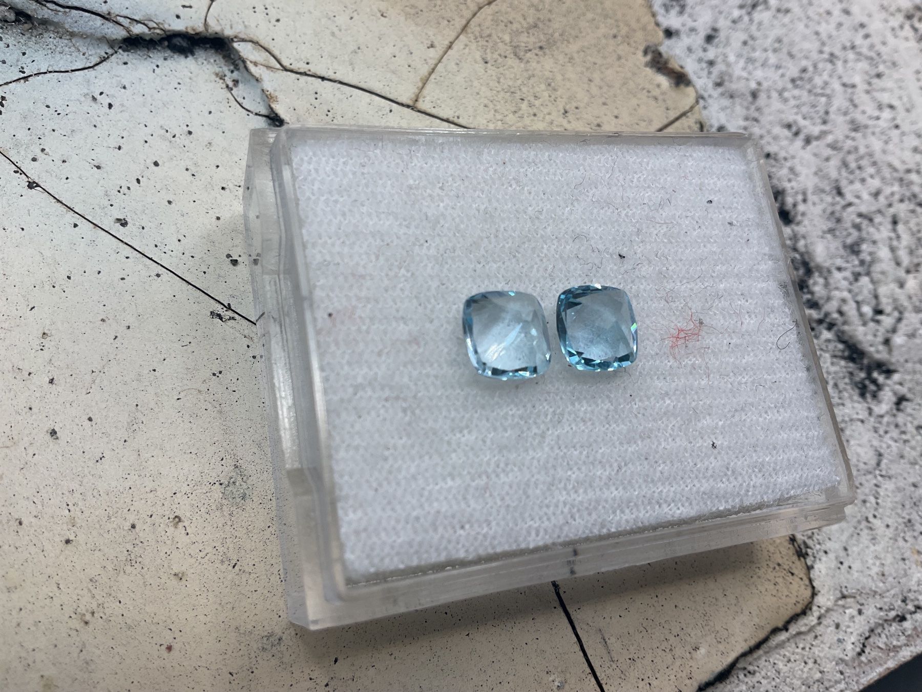 Pietre preziose: Topase Paar ca. 7x7mm – Nuovo (secondo la descrizione) da luzern venduto da Alpendorf1 3