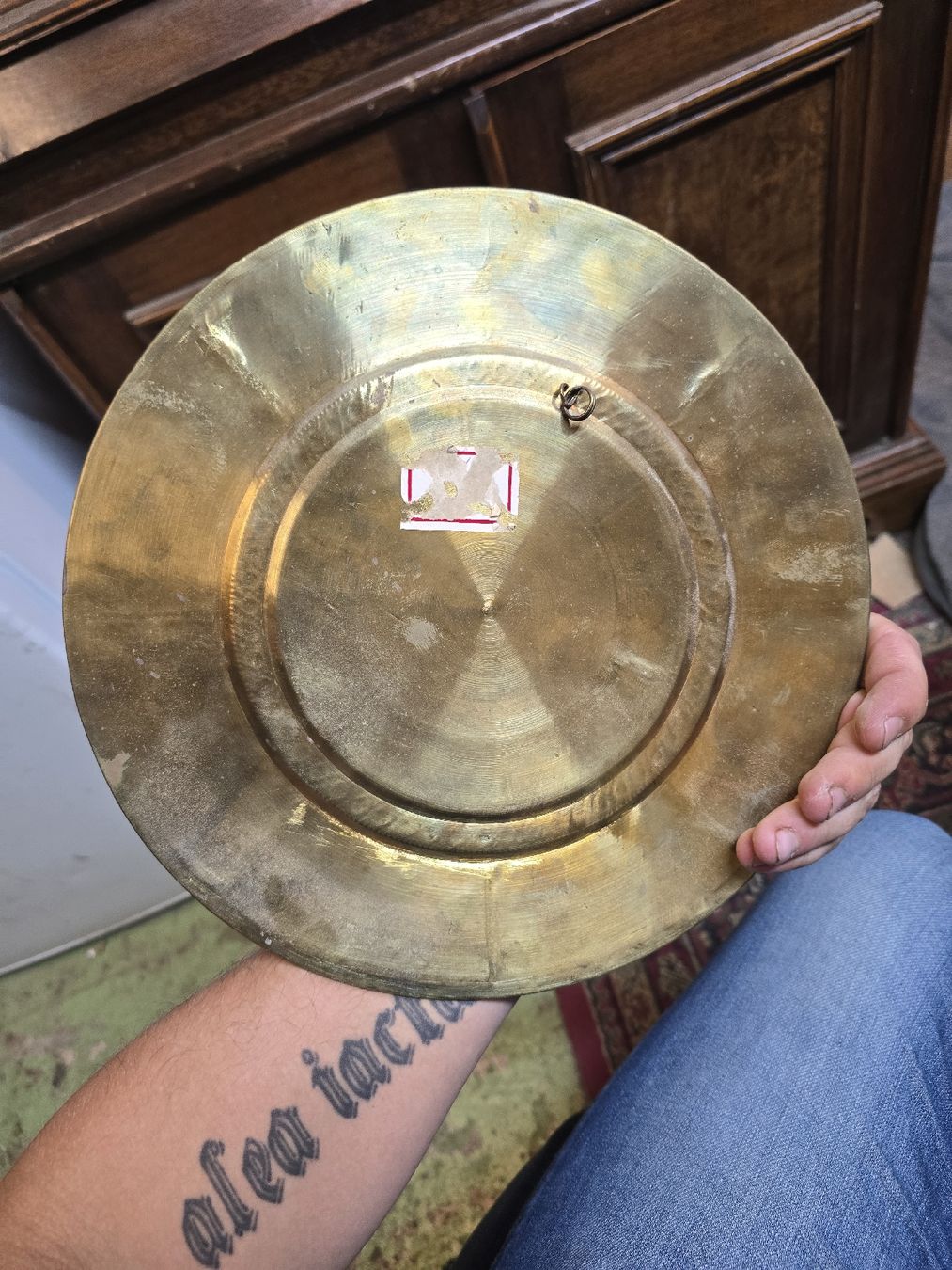 Teller: Buddhistischer Wandteller mit Ornamenten (D) – Gebraucht aus Rorschach von TimelessTrading 1
