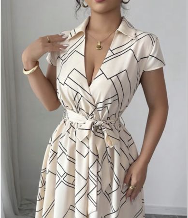 Damenkleid Kleid Damen A-Linien Kleid Gr. XL