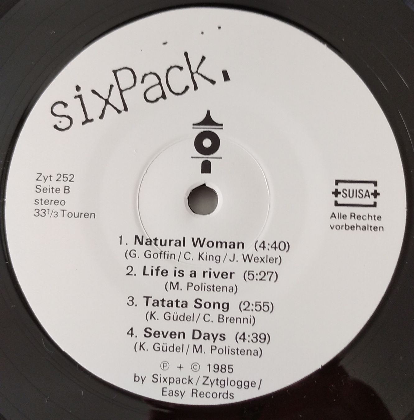 Schallplatten: Sixpack - Sixpack (LP) – Gebraucht aus Rubigen von Honda750 3