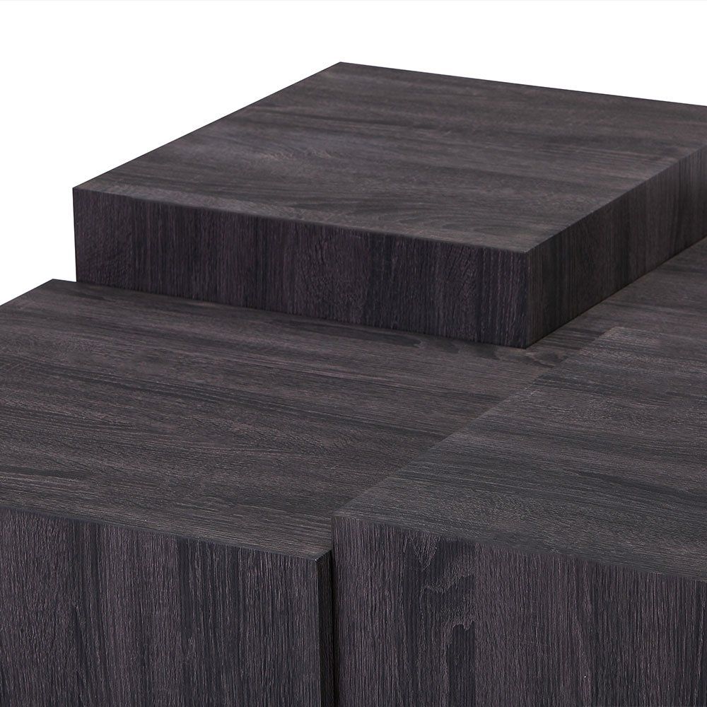 Tavoli: Couchtisch mit Schwebeeffekt NAYA - Dunkle Holzoptik – Nuovo e nell'imballaggio originale da Wallenwil venduto da toesstal-vertrieb 8