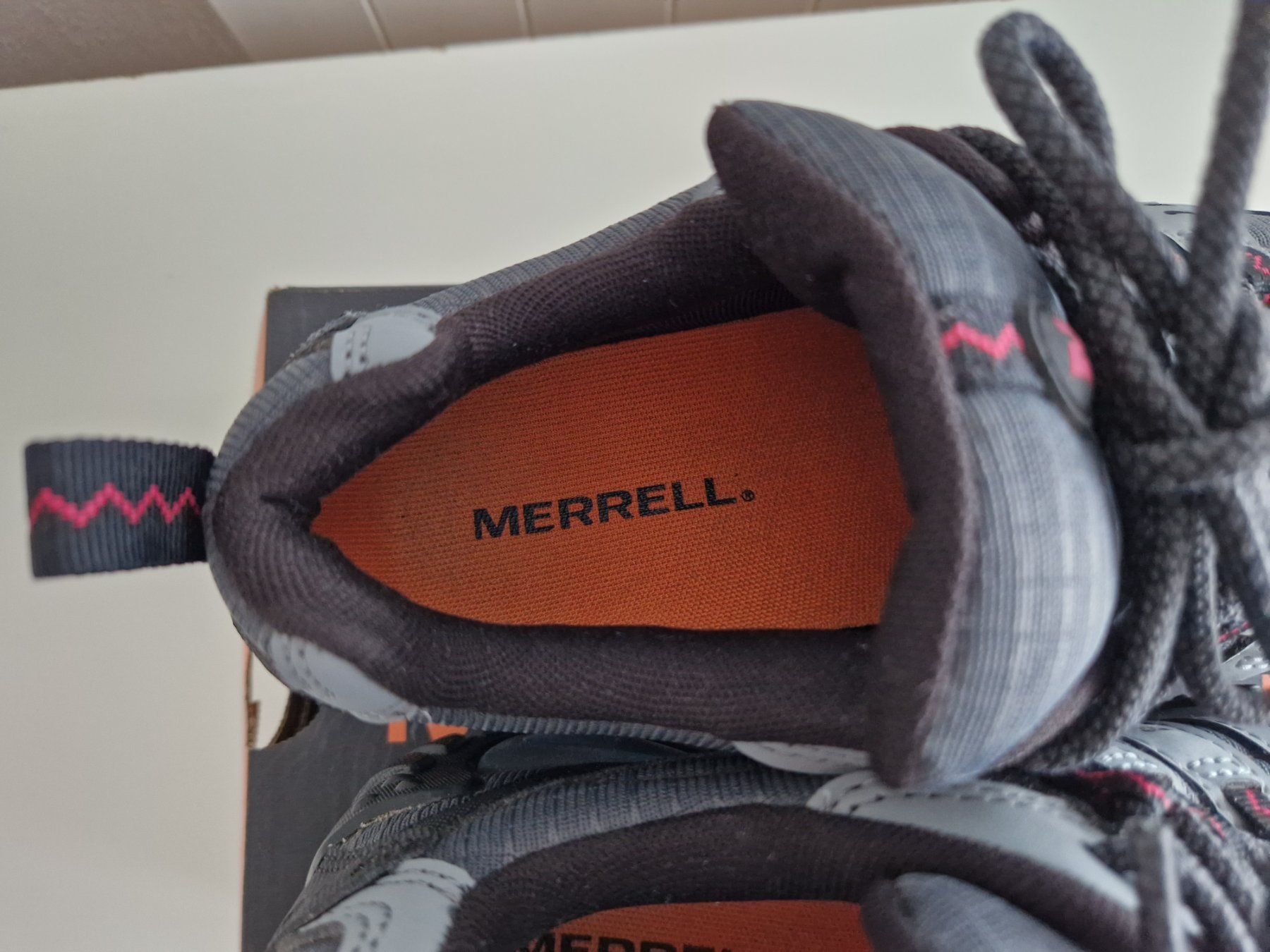Merrell Scarpe da donna: Baskets Merrell Accentor GTX gris rouge – Nuovo (secondo la descrizione) da Pully venduto da Andalous 3