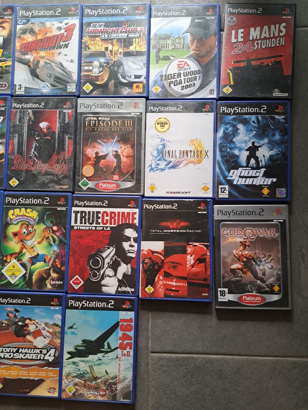Sony Spiele: PlayStation 2 Spiele Sammlung Konvolt – Gebraucht aus Subingen von Fabenuk 2