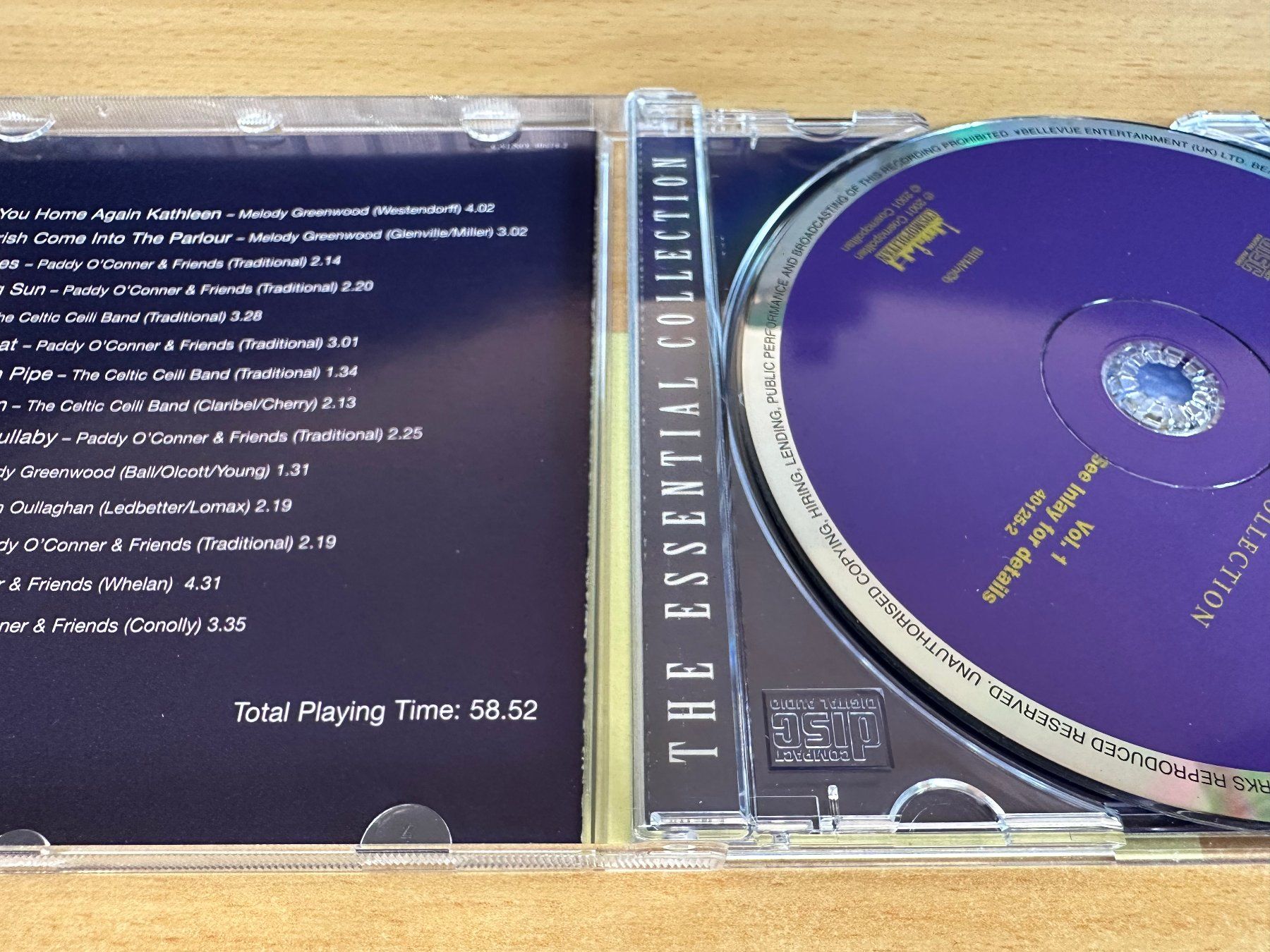 CD: Songs from Ireland - Volume 1 – Usato da Rikon im Tösstal venduto da Alpenmutz 2
