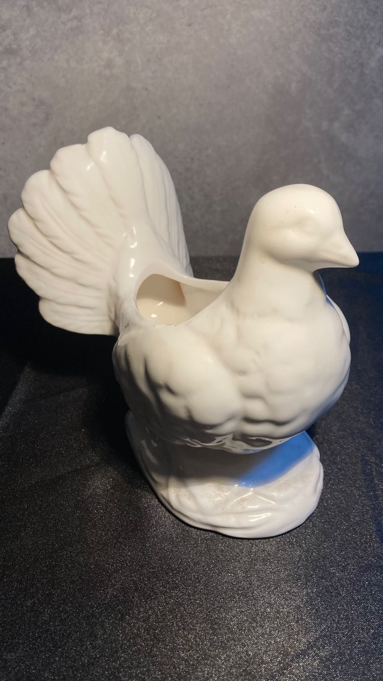 Toutes les décorations: Colombe cache pot Tauben Oiseau déco – D'occasion à St-Cierges par LeRegain 1