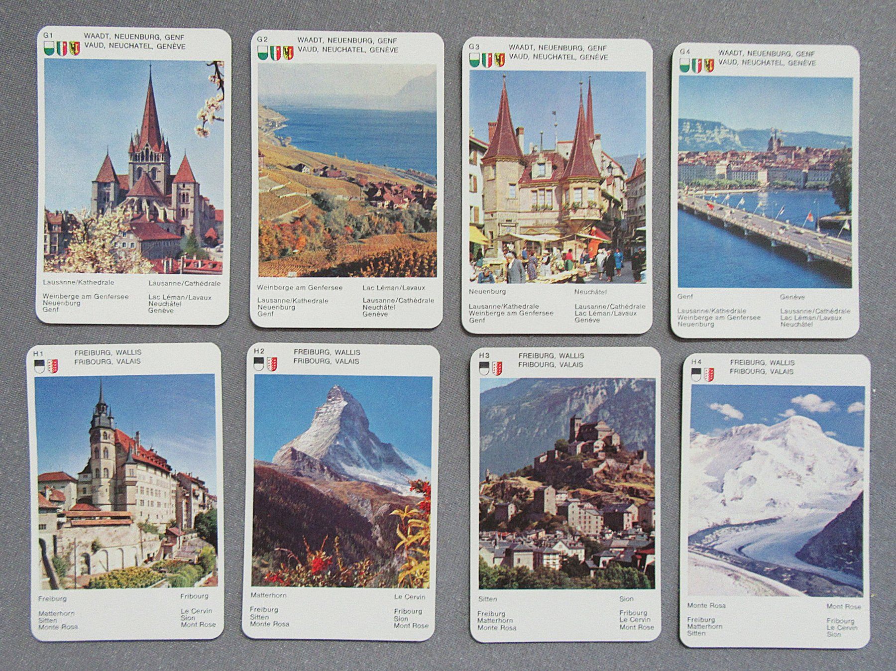 Carlit Giochi: Quartett Carlit - Die schöne Schweiz - mit 36 Karten – Usato da Auenstein venduto da Padabimbim 6