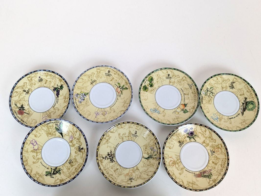 Tassen: Sternzeichen-Tassen mit Untertassen – Gebraucht aus Thun von Restwert_Thun 4