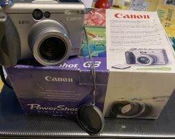 Digitalkamera Canon PowerShot G3 mit Originalverpackung