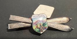 Anstecker Pin Schweiz sehr alt Tracht Hospental🤩