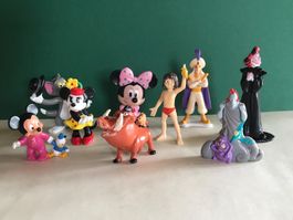 DISNEY Figuren Minnie Maus Tom Mogli Sammlung Setzkasten 9St