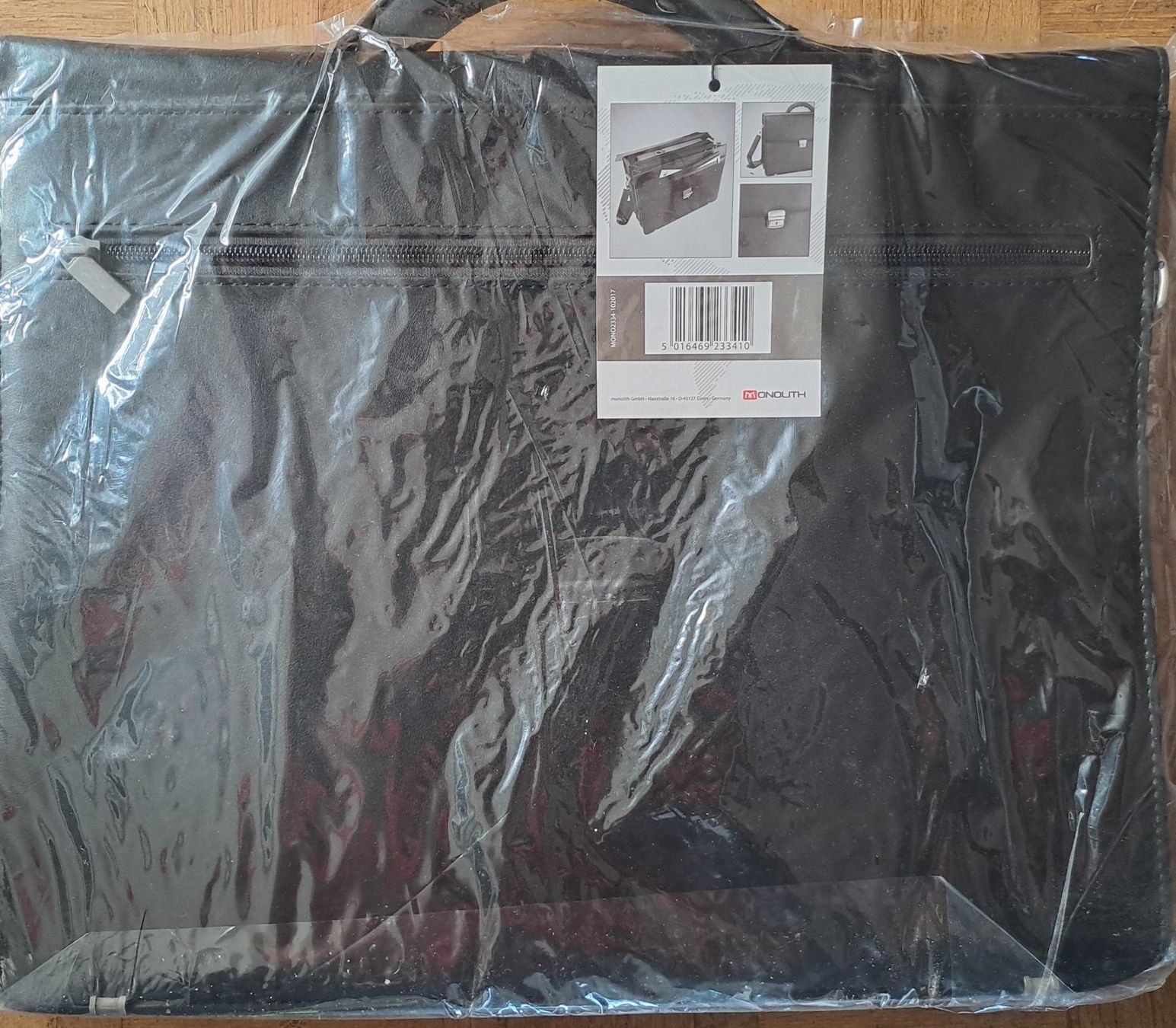 Monolith Koffer & Taschen: Monolith Aktentasche 2334 schwarz – Neu (gemäss Beschreibung) aus Mellingen von Tira86 1