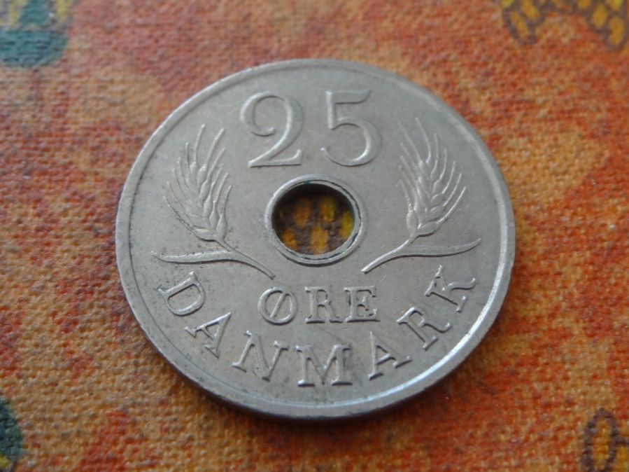 Alle Münzen: DANEMARK  25  Ore  1970 – Gebraucht aus Romanel-sur-Lausanne von Swift13 1