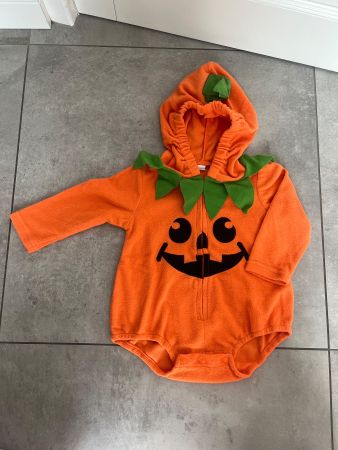 Halloween Kostüm, Kürbis, Pumpkin, Gr. 86, w. Neu