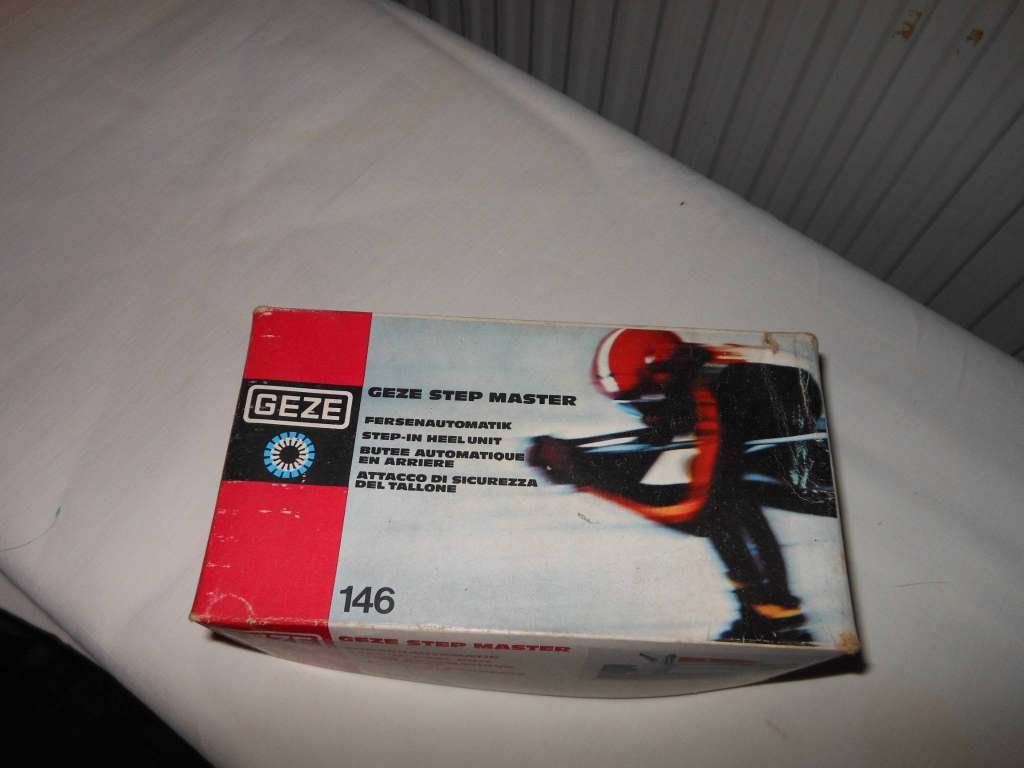 Bindungen: GEZE Sicherheits - Ski bindung 70/80er Originalverpackung – Neu und originalverpackt aus Füllinsdorf von Cibum 6