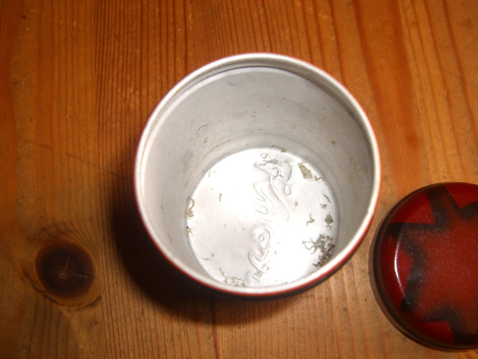 Barattoli: herzige, alte, kleine Blechdose "Knorr" – Usato da Winterthur venduto da Gaia 6