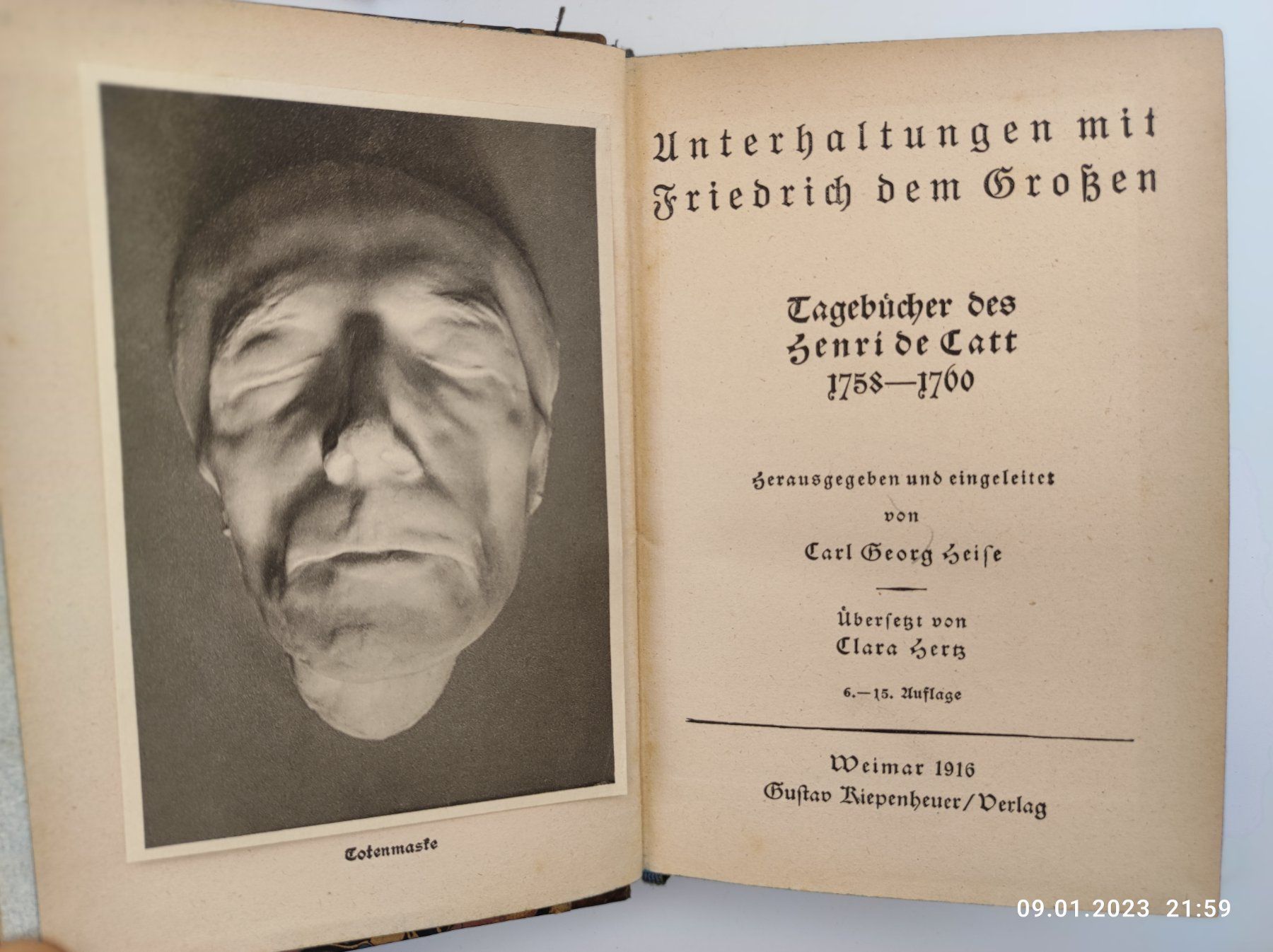 Libri: FRIEDRICH DER GROSSE - 2 WERKE – Usato da Goldach venduto da Gaip 1
