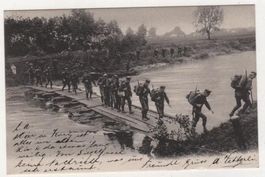 Ansichtskarte Militär Vevey 1910