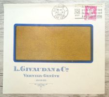 TR69 Enveloppe + Timbre Suisse 1932