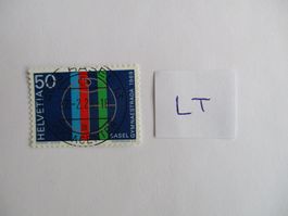 Voll Letzttagsstempel der Poststelle Basel 13 Voltacenter