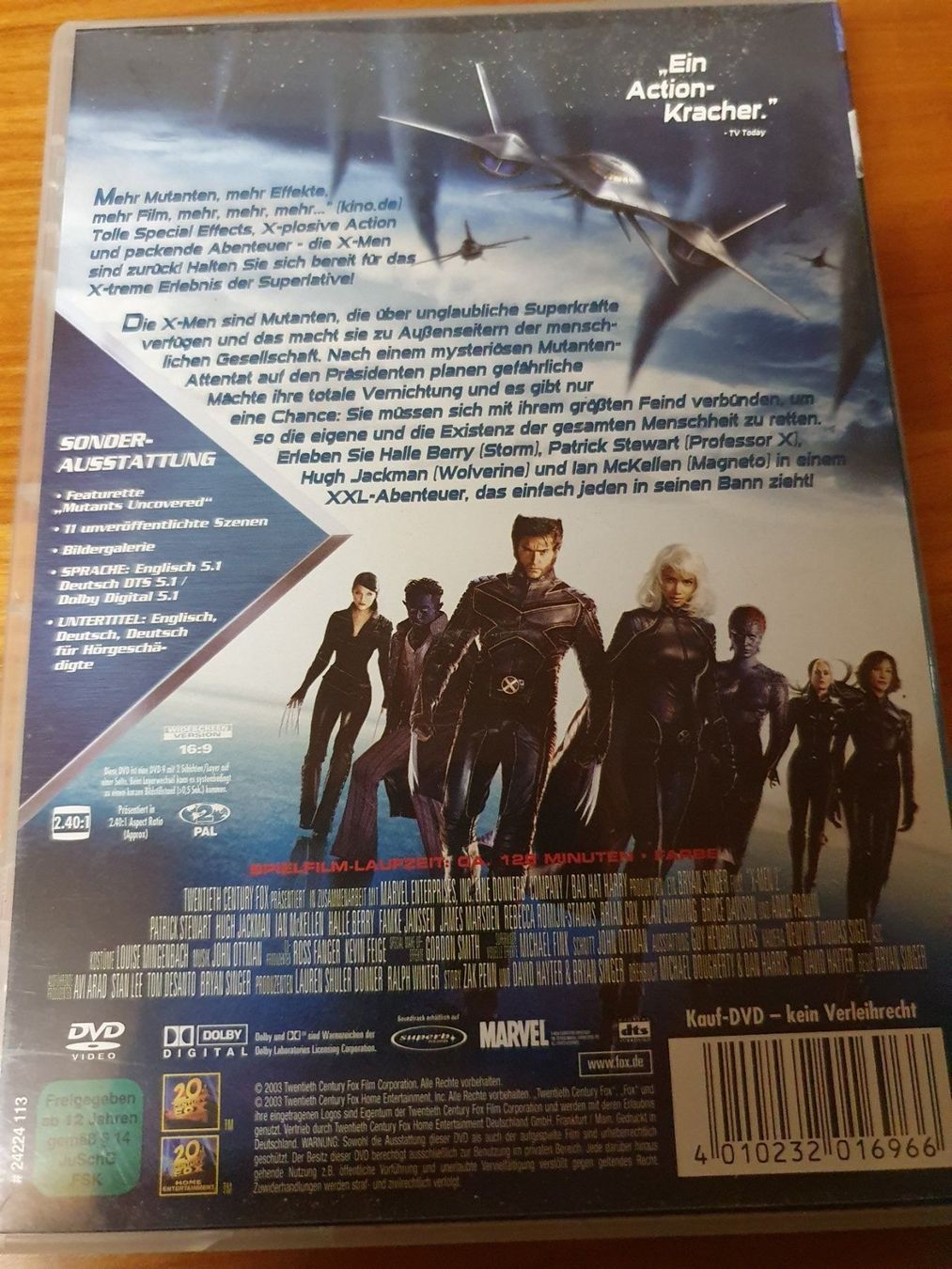 Tutti i DVDs: X-Men 2 – Usato da Oberdorf BL venduto da BaldenEagle 1