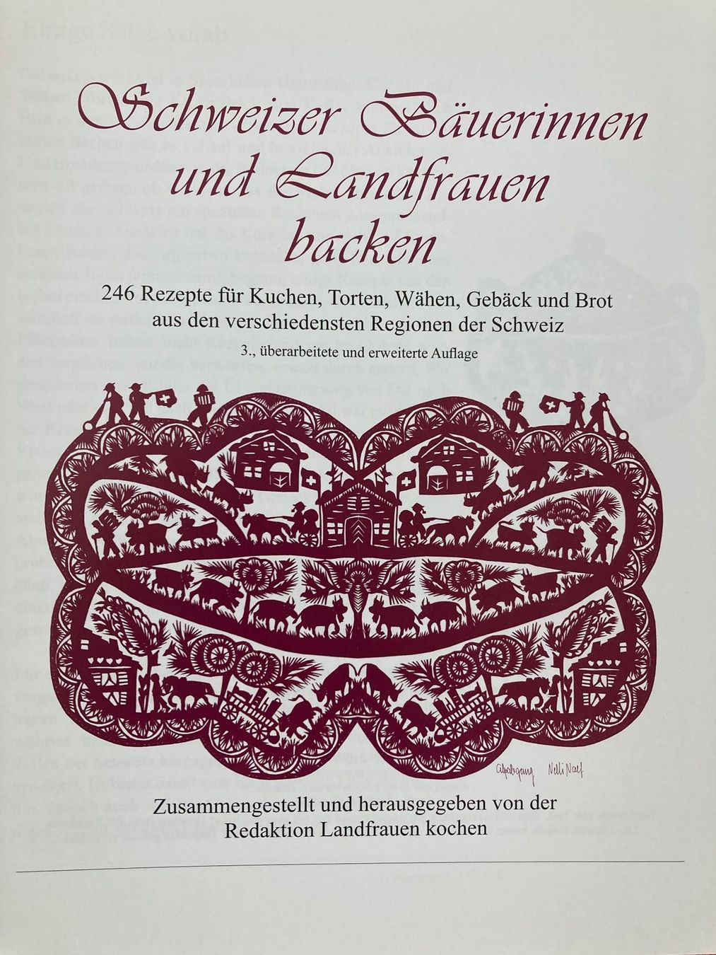 Livres: Schweizer Bäuerinnen und Landfrauen Backen – D'occasion à Baden par Yoyo1 1