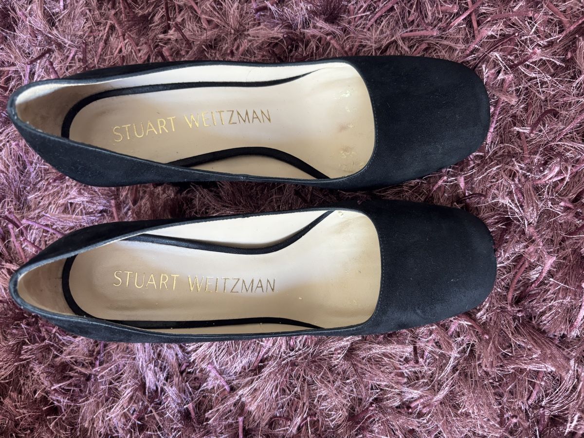 Stuart Weitzman Scarpe da donna: Stuart Weitzman Pumps Schwarz Wildleder, Grösse 38 – Usato da Bad Homburg v. d. H. venduto da ExclusiveArts 1