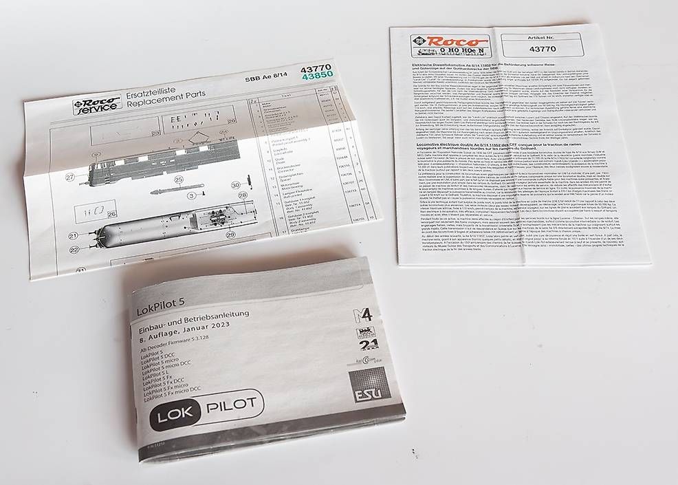 Modelleisenbahnen: ROCO SBB Ae 8/14 digital – Neu und originalverpackt aus Grüningen von Eno1900ssz 4