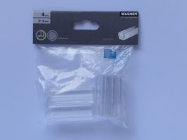 Klemmschalengleiter transparent für Rohre mit 16 mm Ø