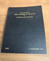 Buch: Thermal Neutrons & Gamma Rays/Aspergillus,1962