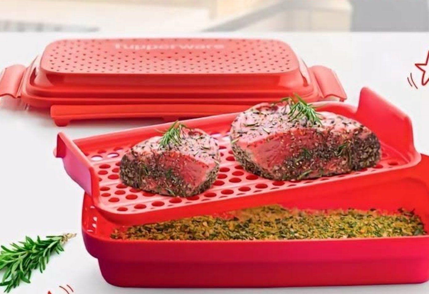 Tupperware Contenitori & Simili: Tupperware - Marinierer – Nuovo (secondo la descrizione) da Kaufdorf venduto da bambulka22 3
