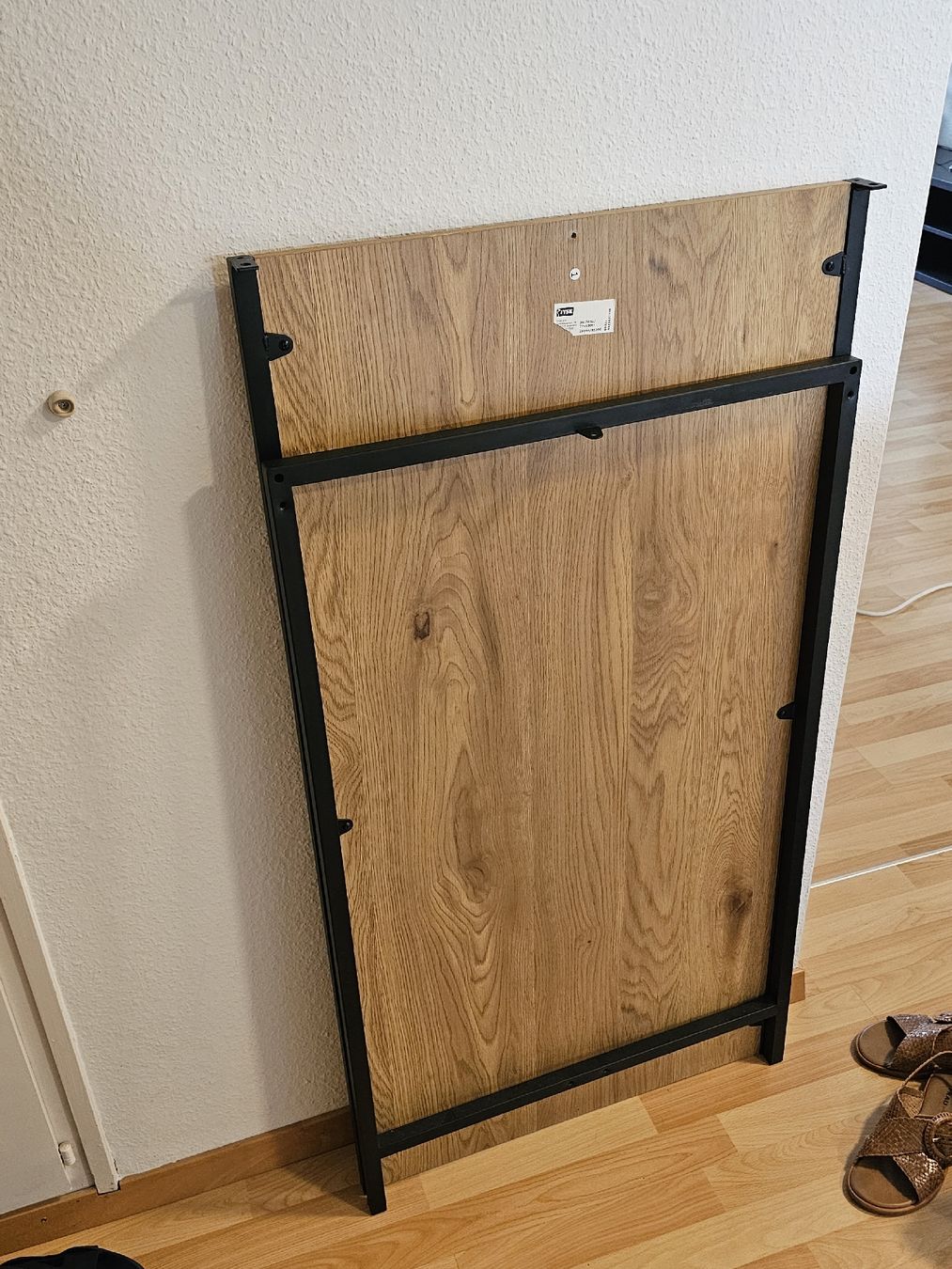 Ladenausstattungen & Messebau: TRAPPEDAL Stehtisch, 60x120 cm, Eiche/Schwarz, neuwertig – Gebraucht aus Zürich von web_f59x 1