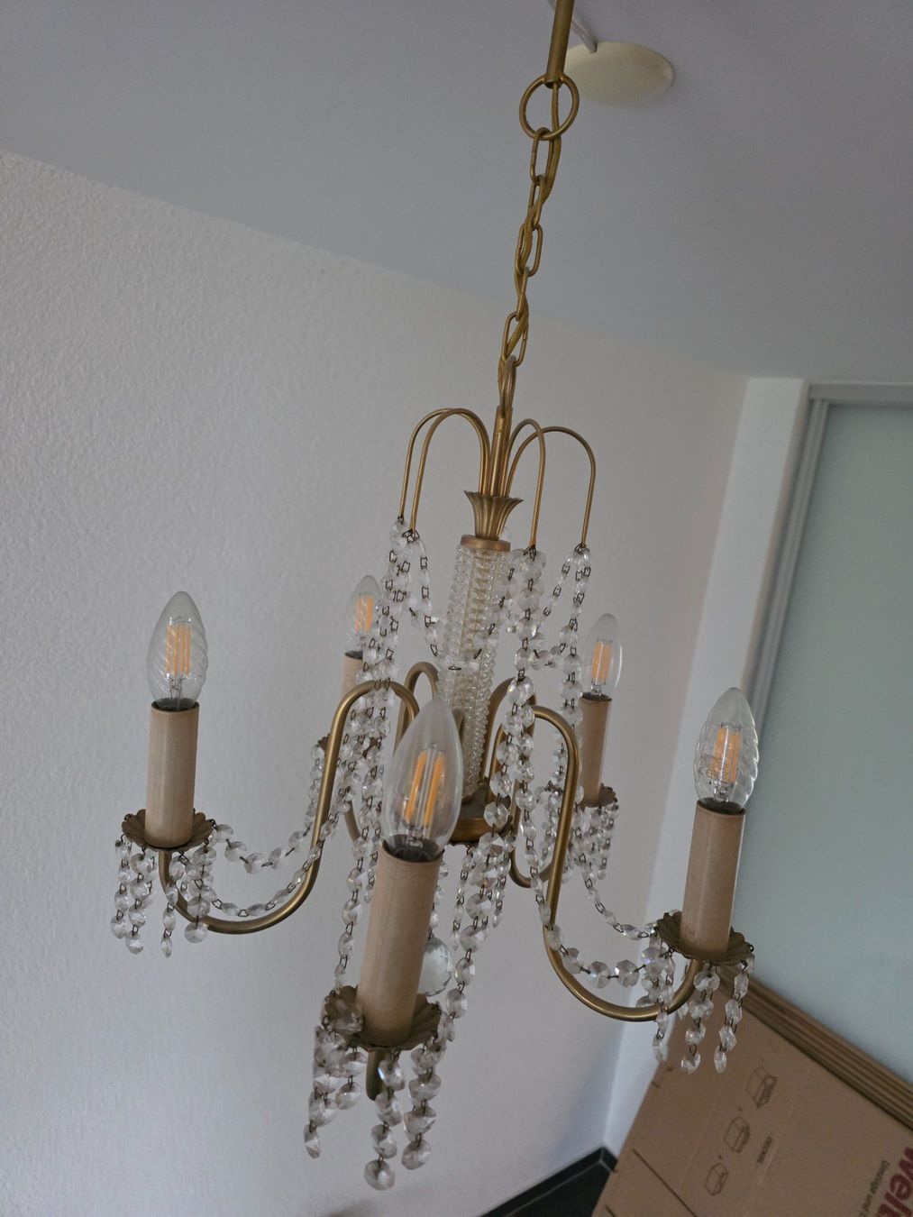 Lampadari & plafoniere: Deckenlampe Kristall Kronleuchter – Usato da Walterswil BE venduto da Lonitti 3