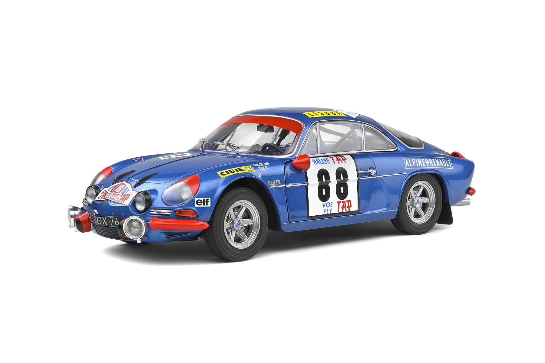 Solido Modellini d'auto: Alpine A110 1600S 1971 1:18 Solido – Nuovo e nell'imballaggio originale da Rothrist venduto da Juana5