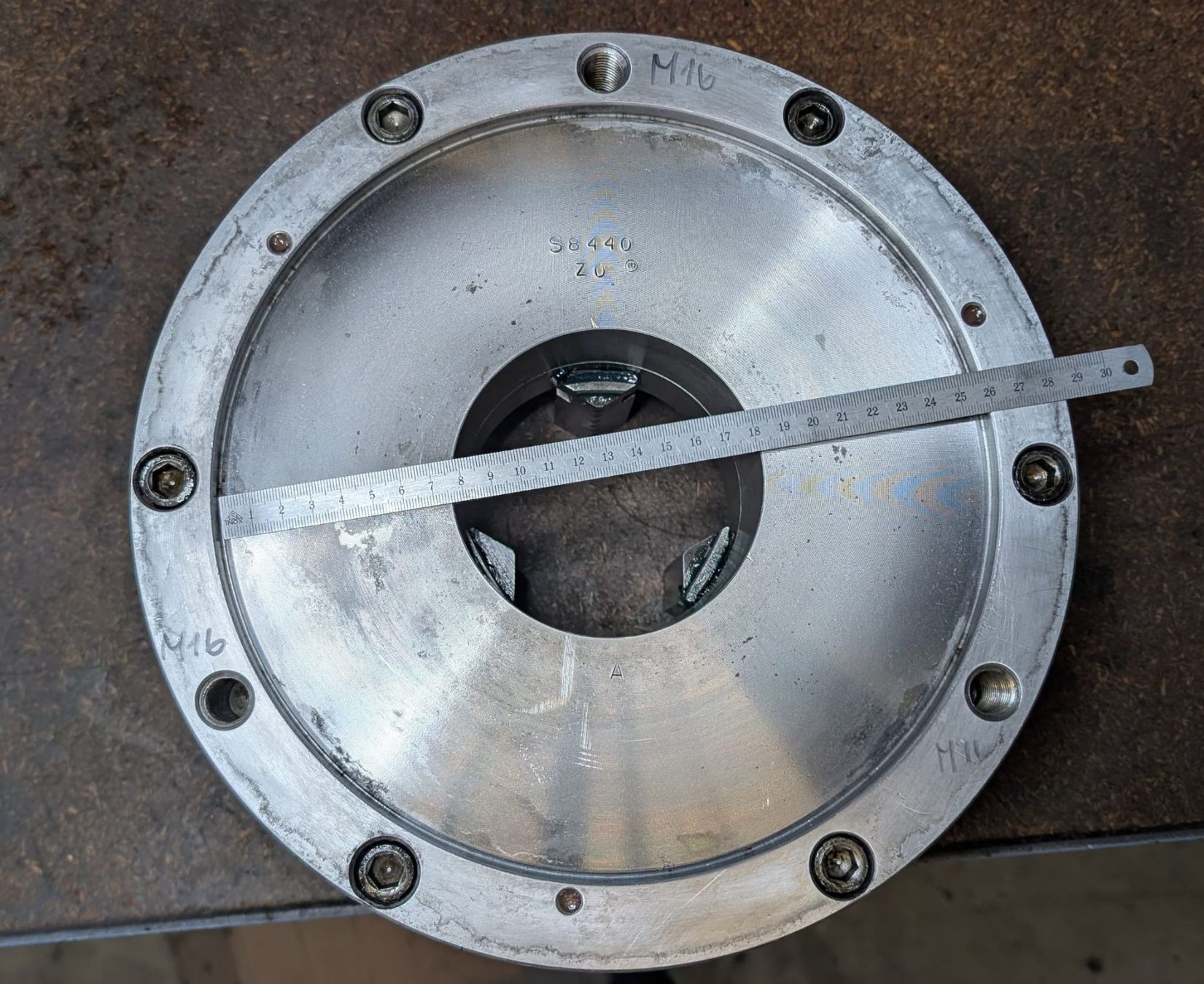 Metall- & Schlosserei Sonstiges: Dreibackenfutter Reishauer ZM 315 mm – Gebraucht aus Gondiswil von ack_zc7z 2