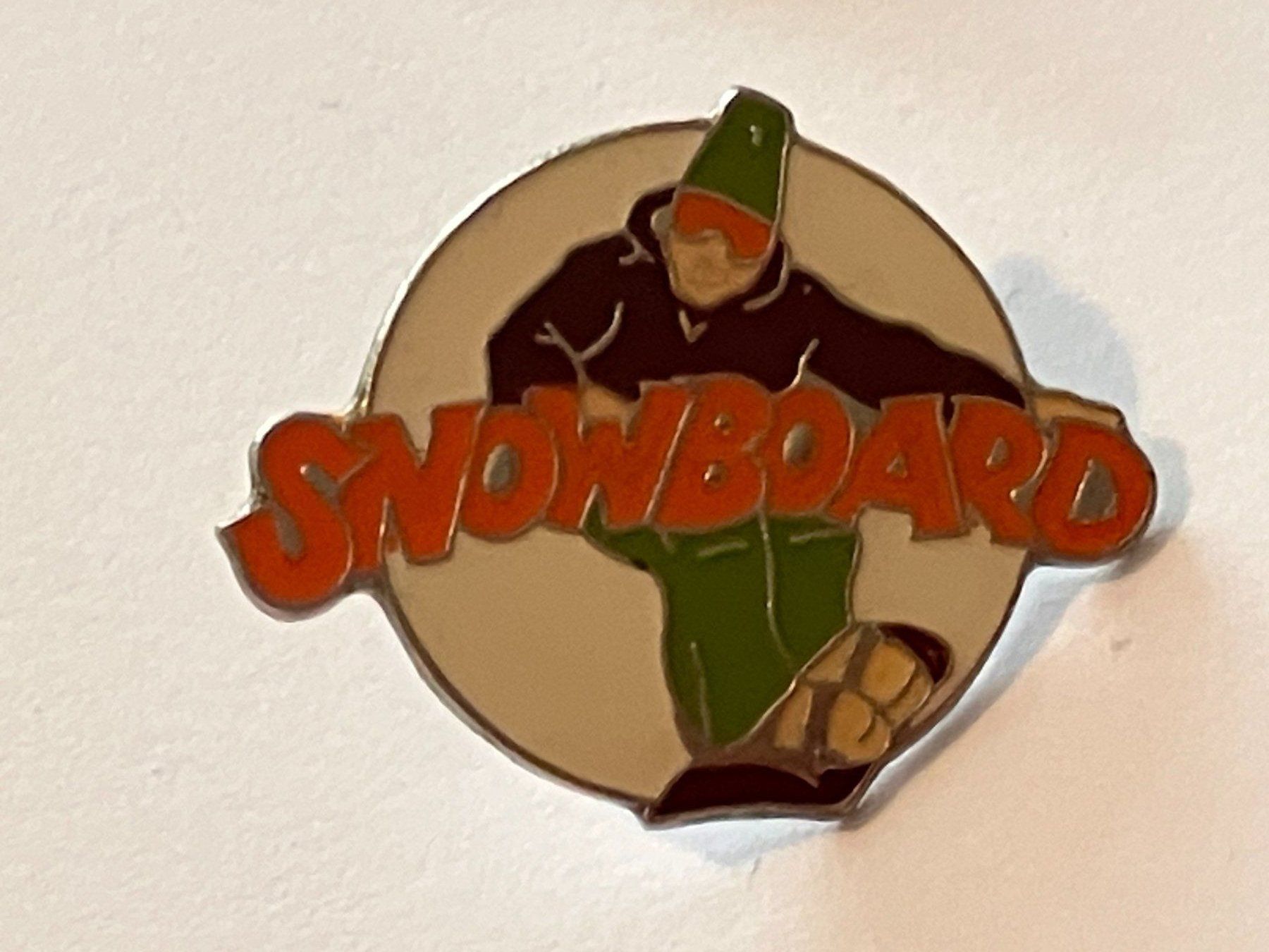 Plaketten & Abzeichen: 1 Pin Snowboard – Gebraucht aus Basel von djwwpp