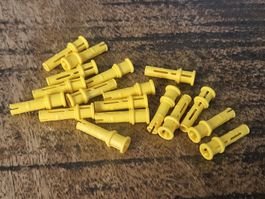 lego 32054 lot de 18 pièces Yellow Technic, Pin 3L