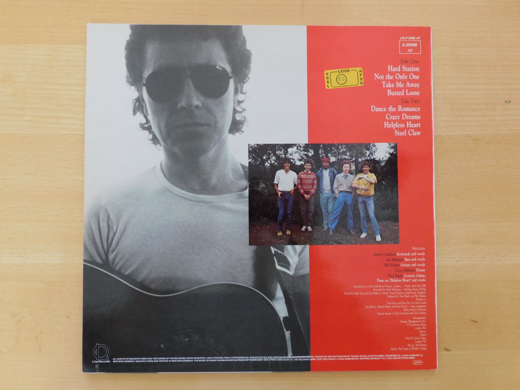 Dischi in vinile: Paul Brady - Full Moon – Usato da Emmenbrücke venduto da Dickens 1