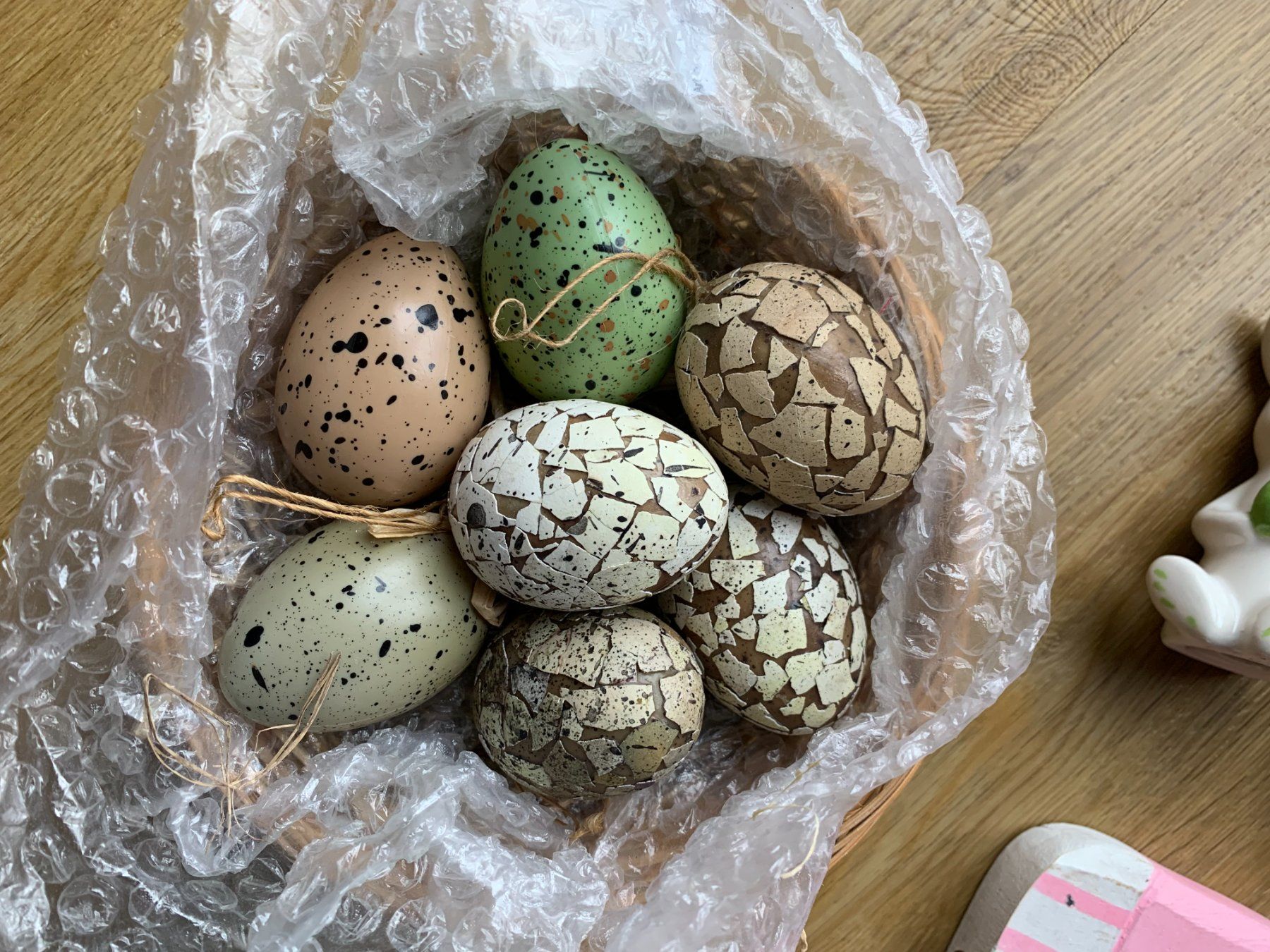 Tutte le decorazioni: Großes Set Dekoration & Verpackung Geschenk Ostern Hase Eier – Usato da Wolfwil venduto da NewGirl 5