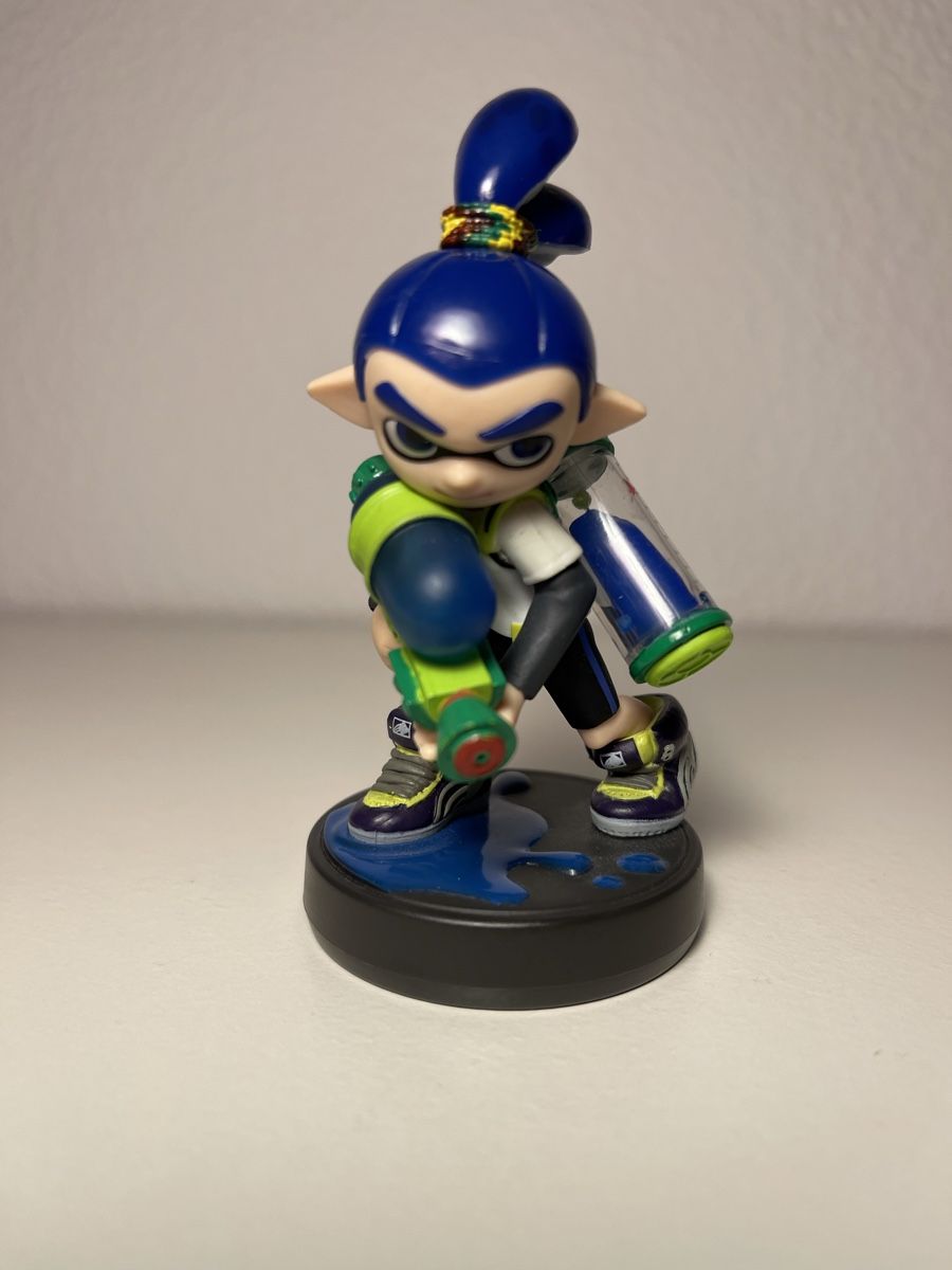 Nintendo Figuren: Inkling Boy Splatoon - Amiibo Nintendo – Gebraucht aus Derendingen von Ninten.do