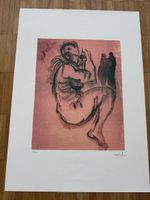Salvador Dali Lithograph "Apparition", 1981