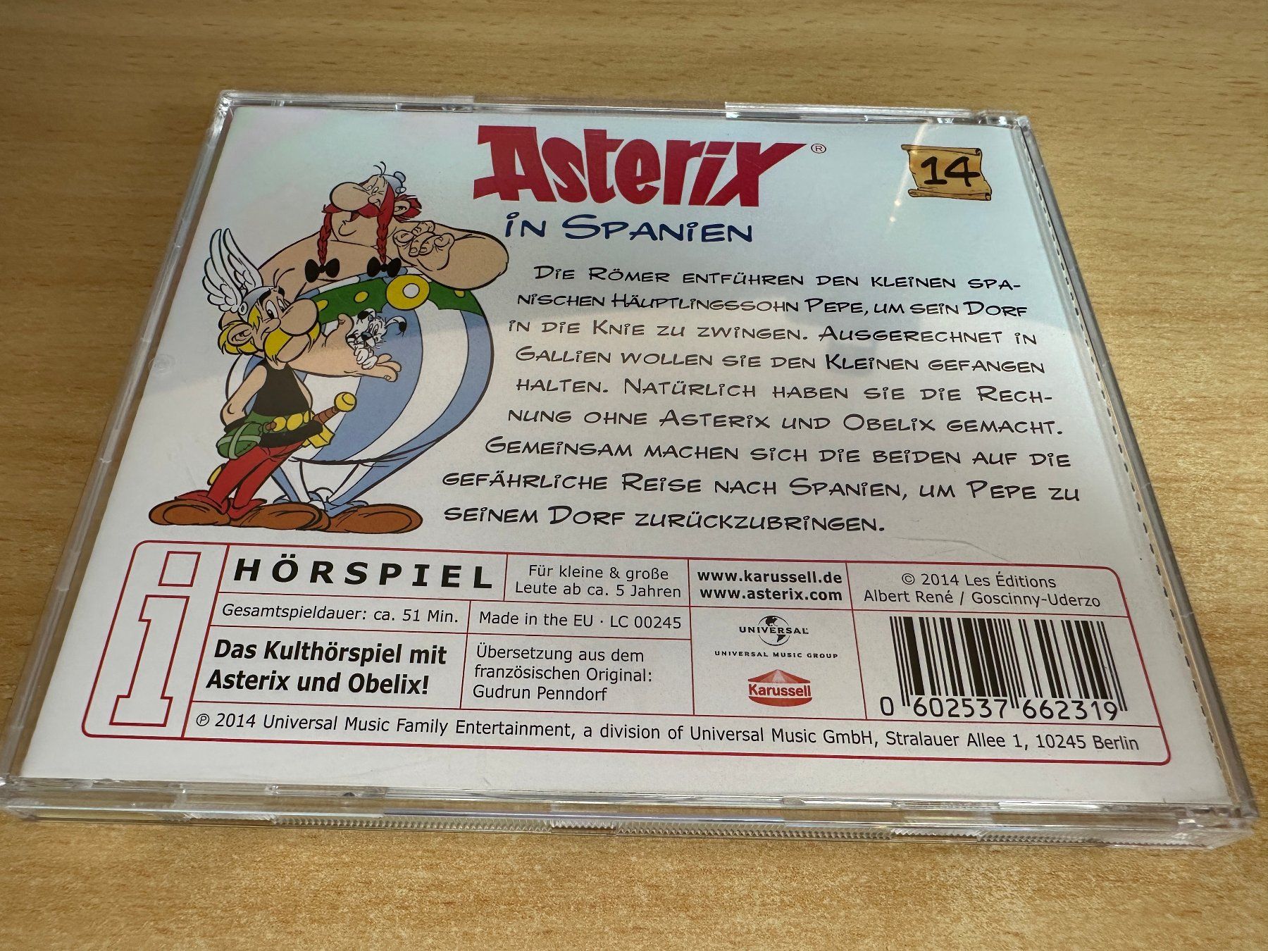 Hörbücher: D4 Thomas Karallus – Asterix In Spanien – Gebraucht aus Rikon im Tösstal von Alpenmutz 1